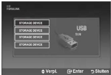 SAMSUNG LE46B550A5WXZG - Gebruik van het WISELINK Menu - 2