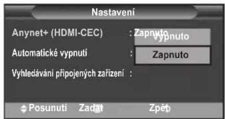 SAMSUNG LE46B550A5WXZG - Použití funkce Anynet+ - 3