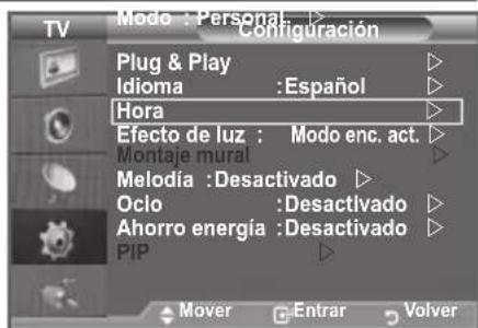 SAMSUNG LE46B550A5WXZG - Ajuste del temporizador de desconexión - 1
