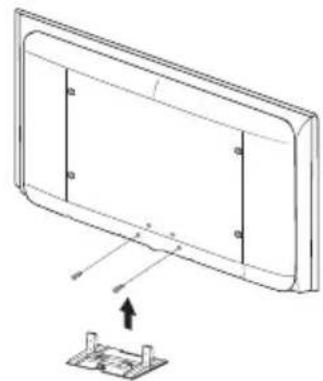 SAMSUNG LE46B550A5WXZG - A fali konzol felszerelése - 1