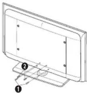 SAMSUNG LE46B550A5WXZG - Instalacion del soporte - 2