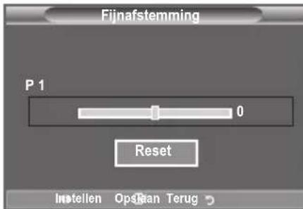 SAMSUNG LE46B550A5WXZG - Kanalen fijn afstemmen - 2