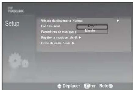 SAMSUNG LE46B550A5WXZG - Fond musical : - 1