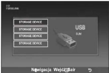 SAMSUNG LE46B550A5WXZG - Korzystanie z menu WISELINK - 2