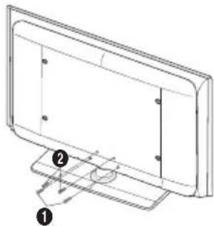 SAMSUNG LE46B550A5WXZG - Instalace stojanu - 2