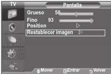 SAMSUNG LE46B550A5WXZG - Restablecer imagen - 1