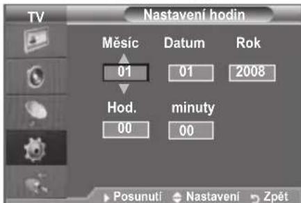 SAMSUNG LE46B550A5WXZG - Nastavení a zobazení aktuálniho Času - 2