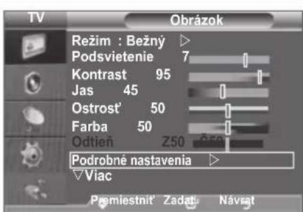 SAMSUNG LE46B550A5WXZG - Nastavenie vlastného obrazu - 3