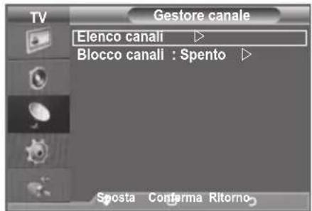 SAMSUNG LE46B550A5WXZG - Aggiunta / Blocco di canali - 2