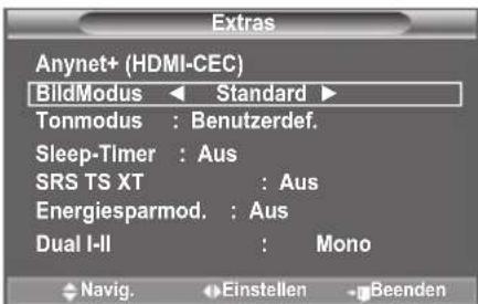 SAMSUNG LE46B550A5WXZG - Einfaches Einstellen - 1