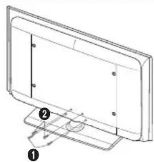 SAMSUNG LE46B550A5WXZG - Installazione del supporto - 2