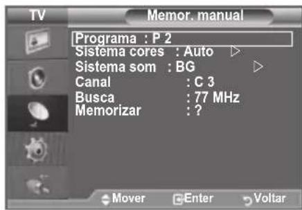 SAMSUNG LE46B550A5WXZG - >Modo Canal - 2