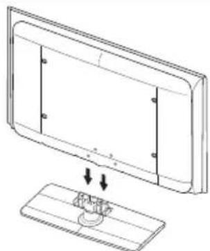 SAMSUNG LE46B550A5WXZG - Montáž stojana - 1
