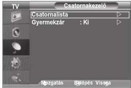 SAMSUNG LE46B550A5WXZG - Csatornák hozzaadása - 2