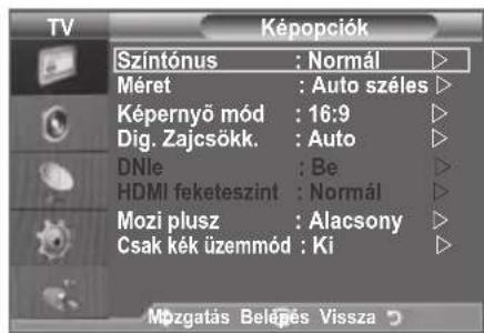 SAMSUNG LE46B550A5WXZG - Szintóns: Hideg2/Hideg1/Normál/Meleg1/Meleg2 - 2