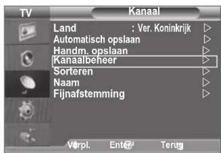 SAMSUNG LE46B550A5WXZG - Kanalen toevoegen of vergrendelen - 1
