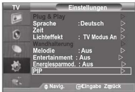 SAMSUNG LE46B550A5WXZG - Bild-in-Bild-Funktion (PIP) verwenden - 1