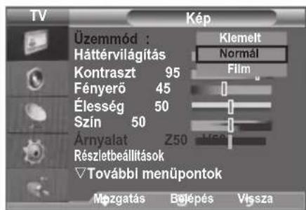 SAMSUNG LE46B550A5WXZG - Képtípus módosítása - 3