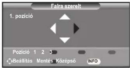 SAMSUNG LE46B550A5WXZG - A mentett pozicioba mozgatás - 1