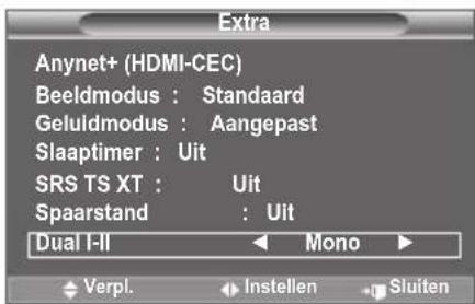 SAMSUNG LE46B550A5WXZG - De geluidsmodus selecteren - 1