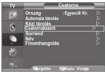SAMSUNG LE46B550A5WXZG - Csatornák hozzaadása - 1