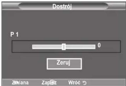 SAMSUNG LE46B550A5WXZG - Dostrajanie odbioru kanalów - 2