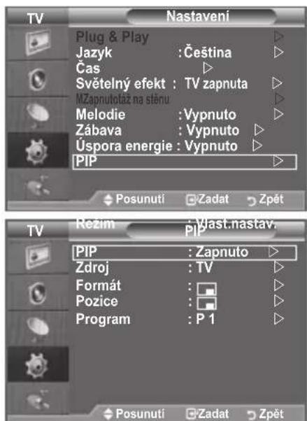 SAMSUNG LE46B550A5WXZG - Sledováni obrau v obraze (PIP) - 1