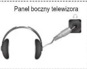 SAMSUNG LE46B550A5WXZG - Podłuczanie słuchawek (zestaw spreżadowany osobno) - 1