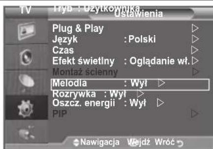 SAMSUNG LE46B550A5WXZG - Melodia/ Rozrywka/ Oszcz. energii - 1