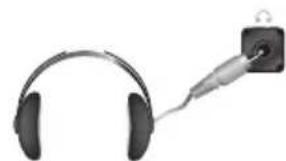 SAMSUNG LE46B550A5WXZG - Collegamento delle cuffie (venduti separatamente) - 1