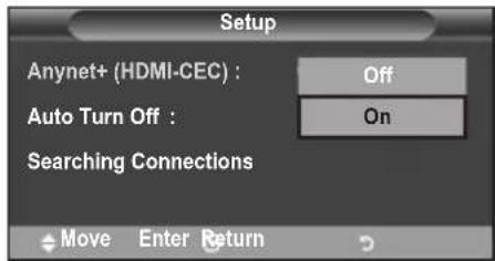 SAMSUNG LE46B550A5WXZG - Using the Anynet+ Function - 3
