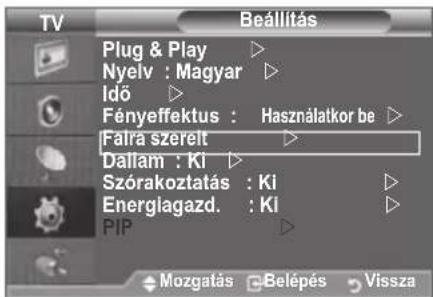 SAMSUNG LE46B550A5WXZG - Belépés a menübe - 1