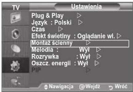 SAMSUNG LE46B550A5WXZG - Otwieranie menu - 1