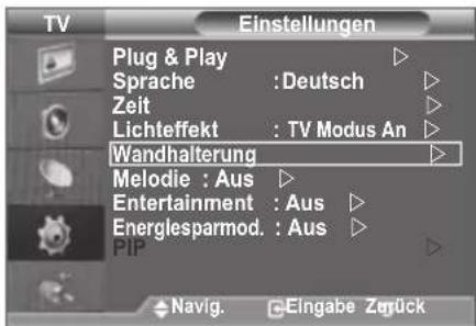 SAMSUNG LE46B550A5WXZG - Öffnen des Menüs - 1