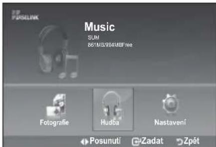 SAMSUNG LE46B550A5WXZG - Používáni beznamu MP3 - 1