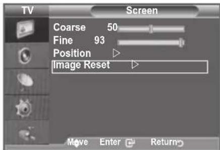 SAMSUNG LE46B550A5WXZG - Image Reset - 6