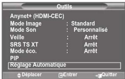 SAMSUNG LE46B550A5WXZG - Réglage simple - 3