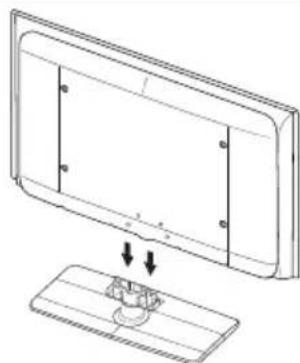 SAMSUNG LE46B550A5WXZG - De voet installeren - 1