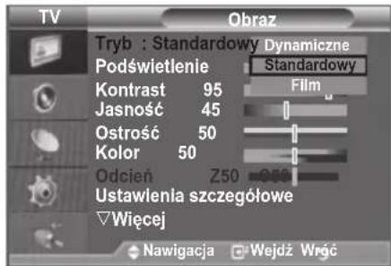 SAMSUNG LE46B550A5WXZG - Zmiana trybu wyświetmania obrazu - 2