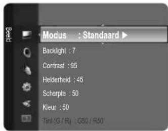 SAMSUNG LE26B450C4WXZG - Het beeldmenu configureren - 1