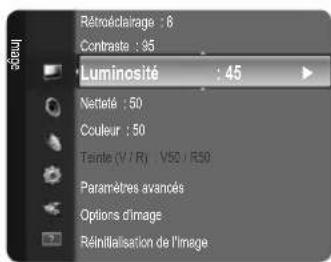 SAMSUNG LE26B450C4WXZG - Réglage de la Luminosité sur 80 - 3
