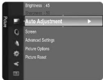 SAMSUNG LE26B450C4WXZG - Auto Adjustment - 1
