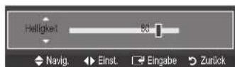 SAMSUNG LE26B450C4WXZG - Einstellen der Brightness auf 80 - 5