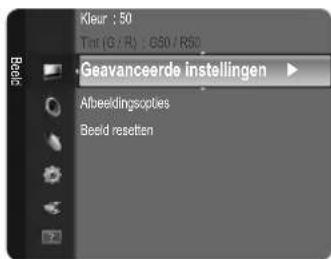 SAMSUNG LE26B450C4WXZG - Het beeldmenu configureren - 2