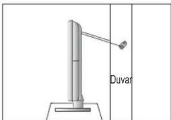 SAMSUNG LE26B450C4WXZG - TV'nin dusmesini onlemek icin: - 3