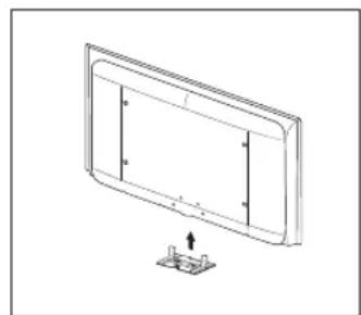 SAMSUNG LE26B450C4WXZG - Installazione del Kit di montaggio a parete - 2