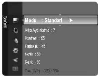 SAMSUNG LE26B450C4WXZG - Resim Menüsunü Yapilandirma - 1