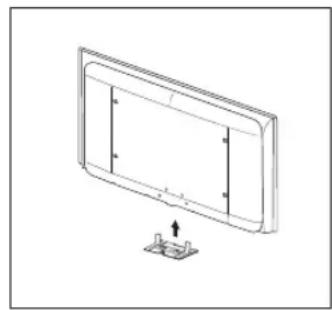 SAMSUNG LE26B450C4WXZG - Installation du kit de montage mural - 1