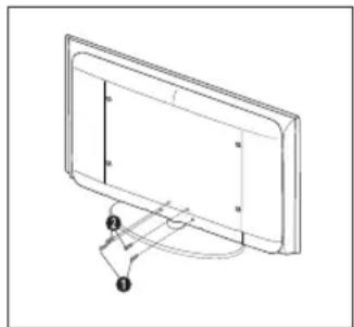 SAMSUNG LE26B450C4WXZG - AnbringendesStandfuBes - 2