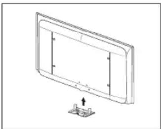 SAMSUNG LE26B450C4WXZG - Installing the Wall Mount Kit - 1
